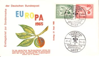 D FDC 0483 / 0484 ● - 1965